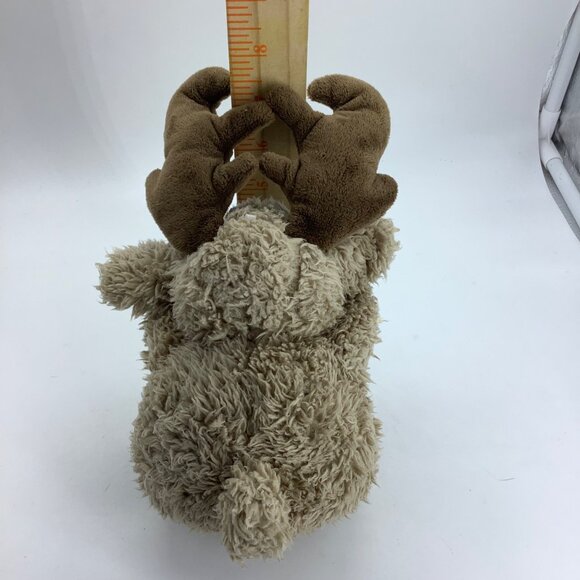 Bunnies By The Bay Plush Reindeer Moose Stuffed Animal 9" Soft Cuddly Toy - Picture 2 of 8